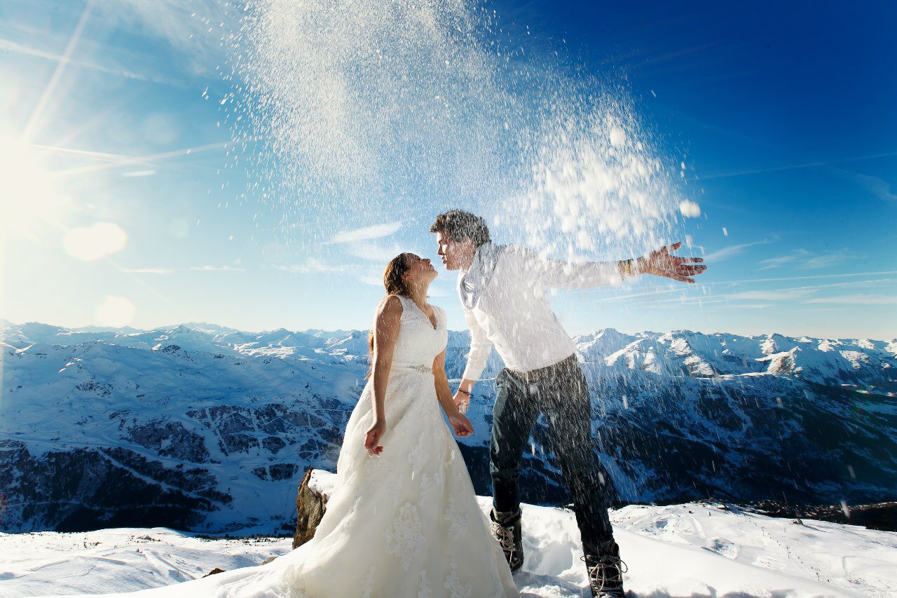 Две свадьбы и одно свадебное путешествие. Снег