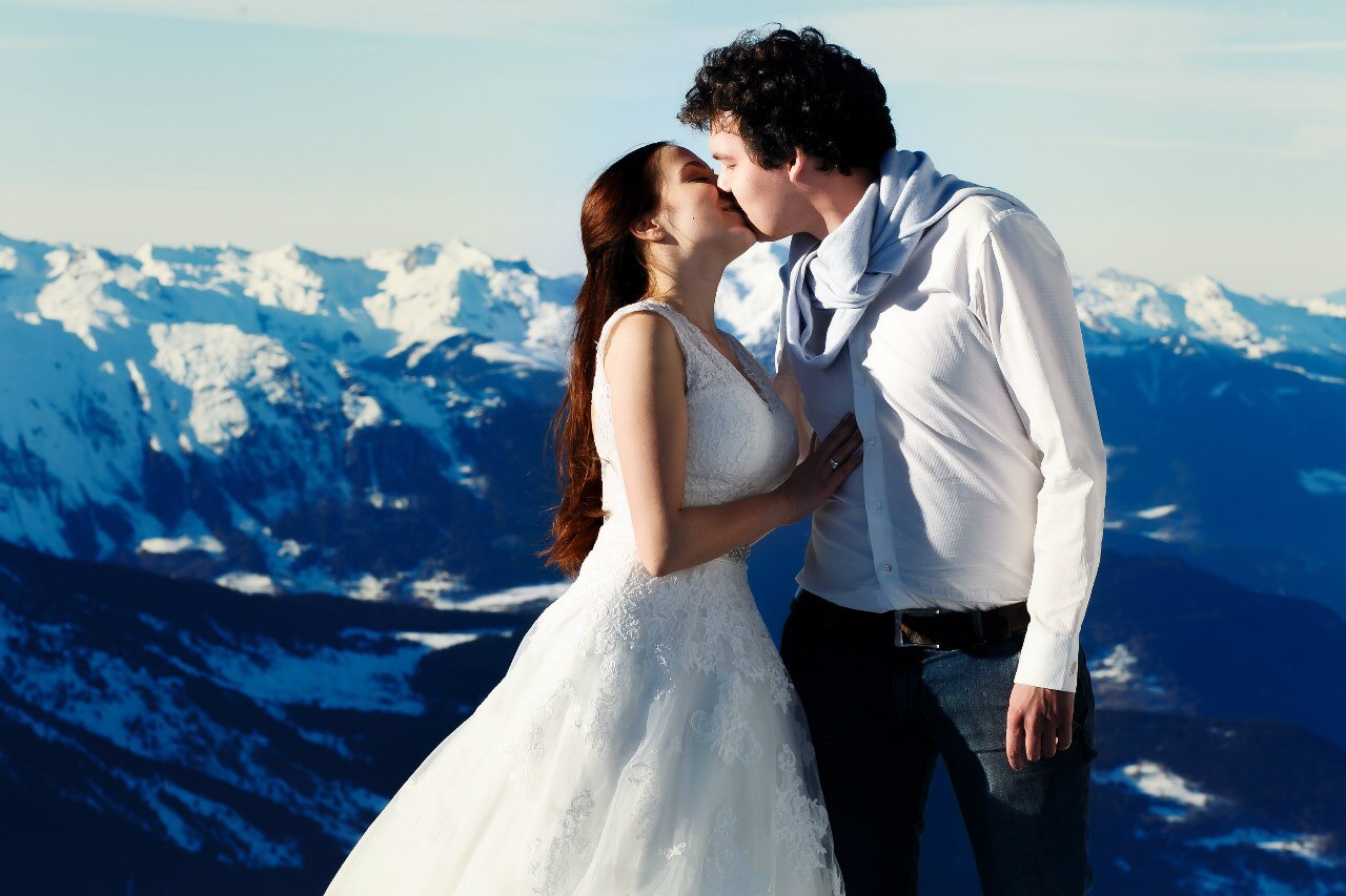 Две свадьбы и одно свадебное путешествие. Снег