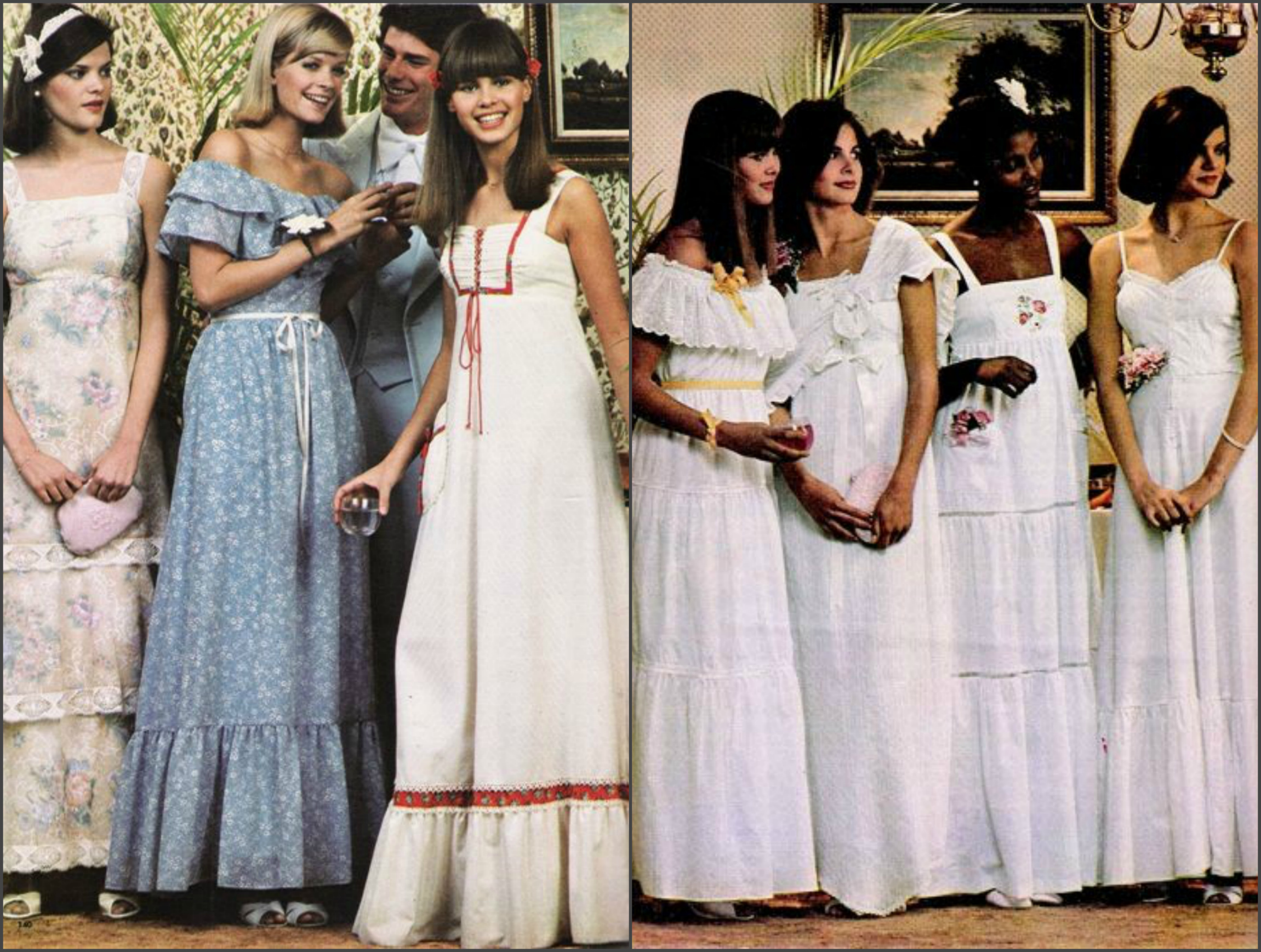 История выпускного платья: с 40-х годов до наших дней