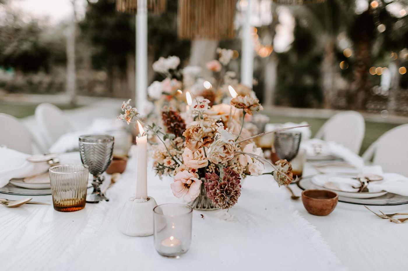 Как использовать сухоцветы в свадебном декоре?