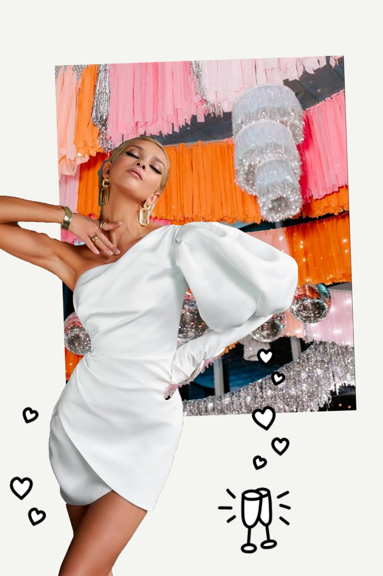 Свадебные платья в стиле минимализм: 3 идеи для тех, кто любит составлять образы