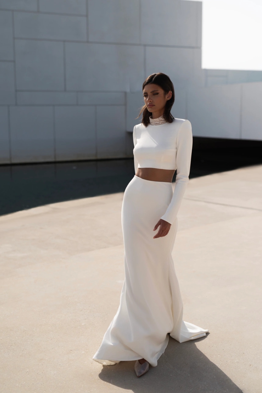 Красота в простоте: коллекция 2025 свадебных платьев бренда «Марта»